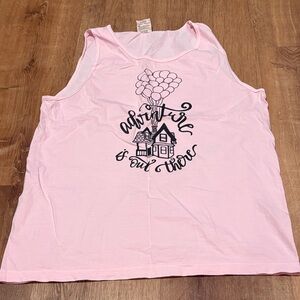 Pink UP! Inspired Graphic Tank Top